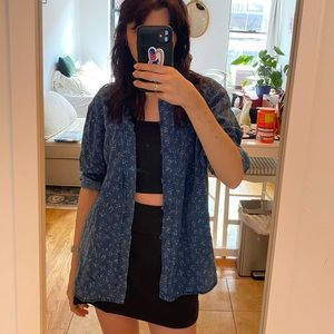 Travel Smith denim button down